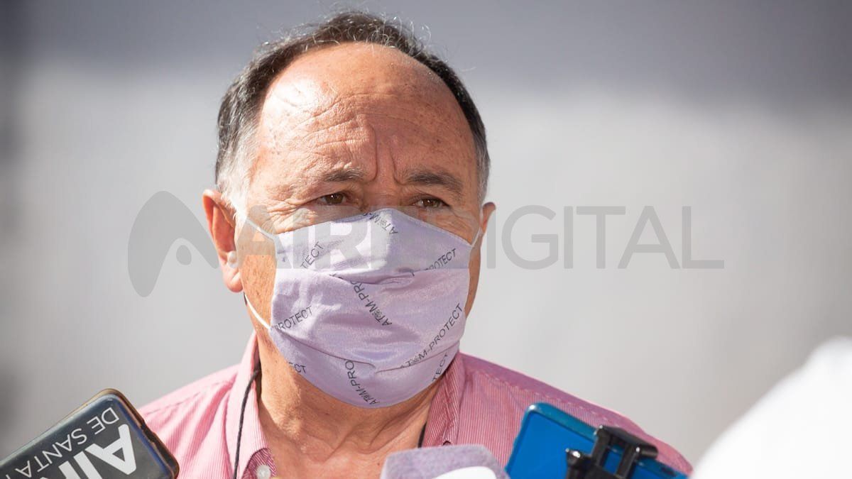 Omar Romero, ingeniero que dirige las obras de remodelación de la Casa de los Aldao.