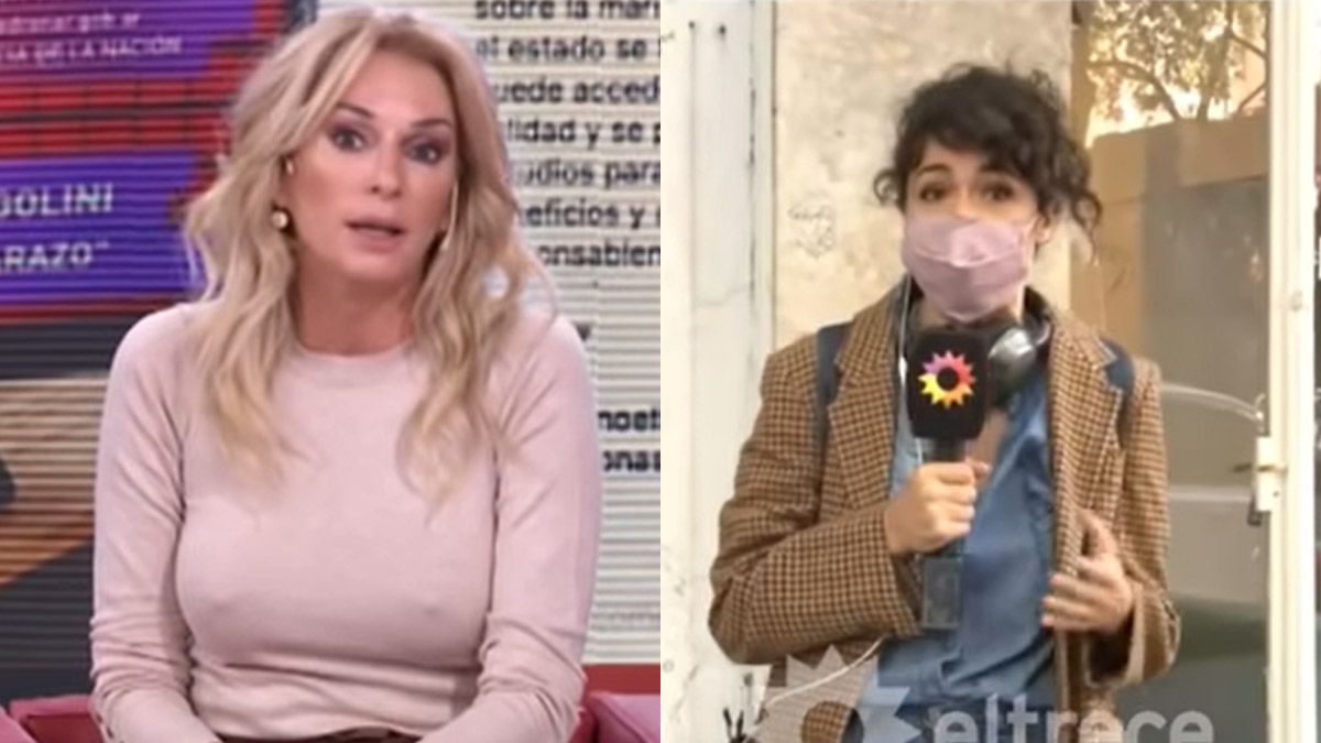 Yanina Latorre y Julia Mengolini se cruzaron en vivo