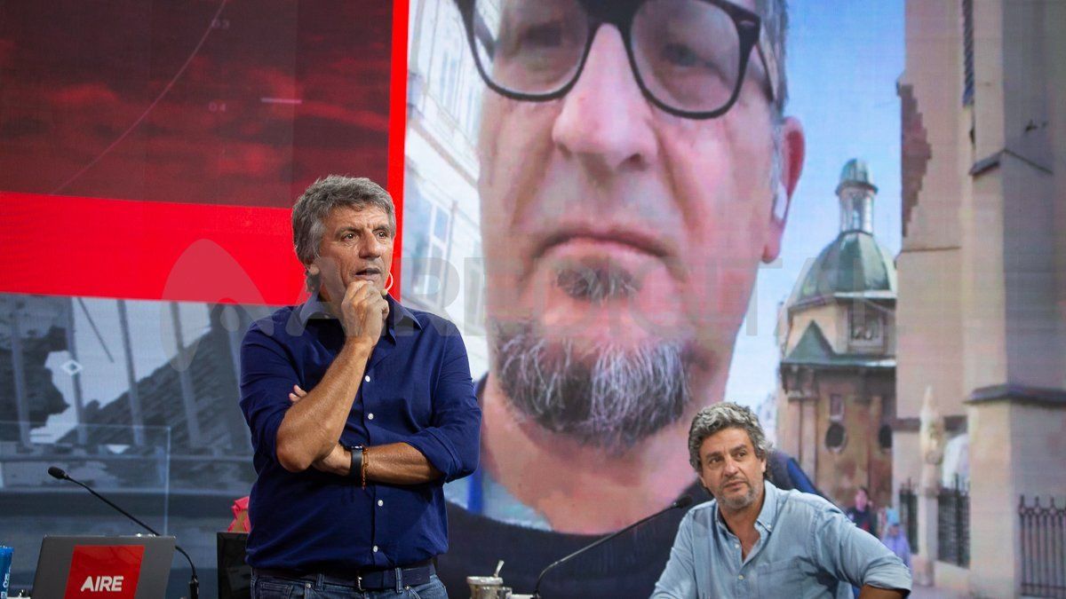 Germán de los Santos hace más de 10 días está cubriendo la Guerra de Rusia y Ucrania para Aire de Santa Fe. 