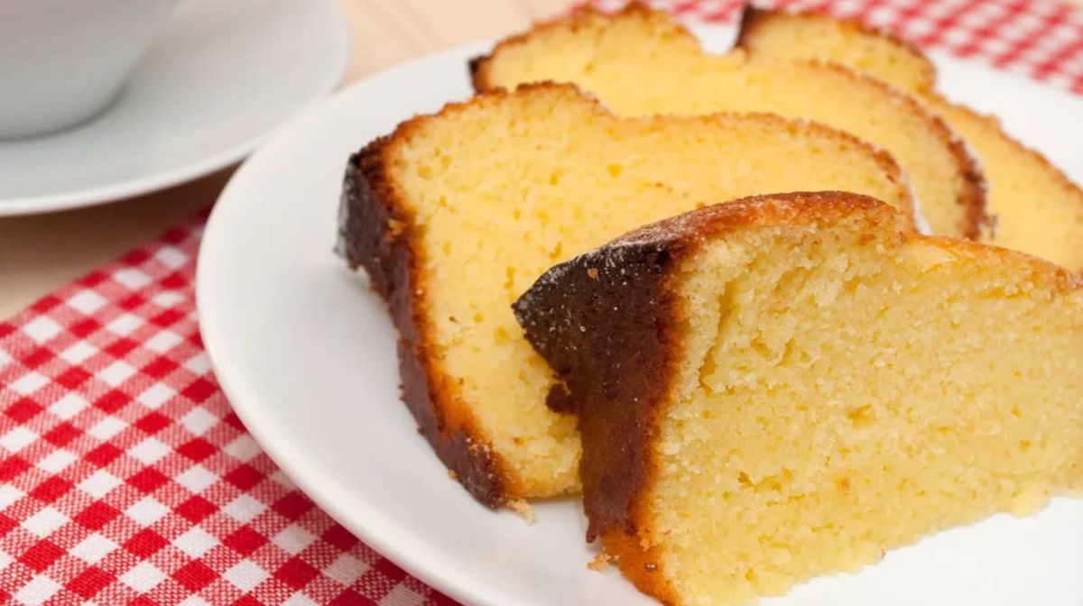 Budín de limón con leche condensada