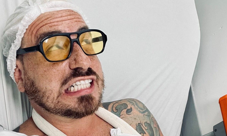 La foto de Federico Bal internado tras el fuerte accidente en Brasil: Bienvenidos a Jackass La foto de Federico Bal internado tras el fuerte accidente en Brasil: Bienvenidos a Jackass
