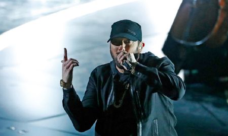 El rapero estadounidense Eminem El rapero estadounidense Eminem