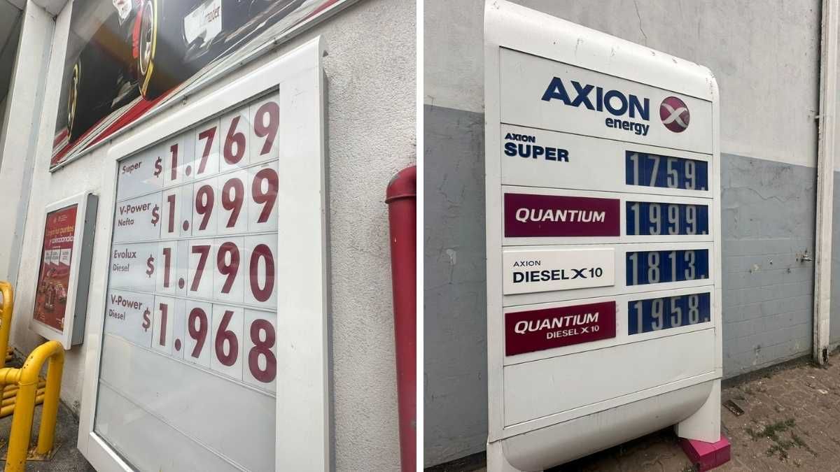 Los precios de combustibles vigentes en Santa Fe hacia fines de noviembre. Los precios de combustibles vigentes en Santa Fe hacia fines de noviembre.