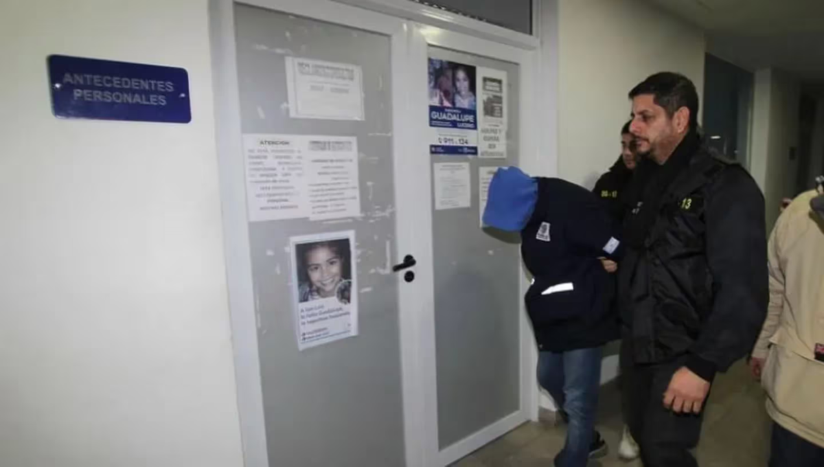 El traslado de Amado Reimundo Díaz a la audiencia de imputación. El traslado de Amado Reimundo Díaz a la audiencia de imputación. 