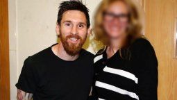 Famosa actriz de Hollywood se emocionó al conocer a Messi Famosa actriz de Hollywood se emocionó al conocer a Messi