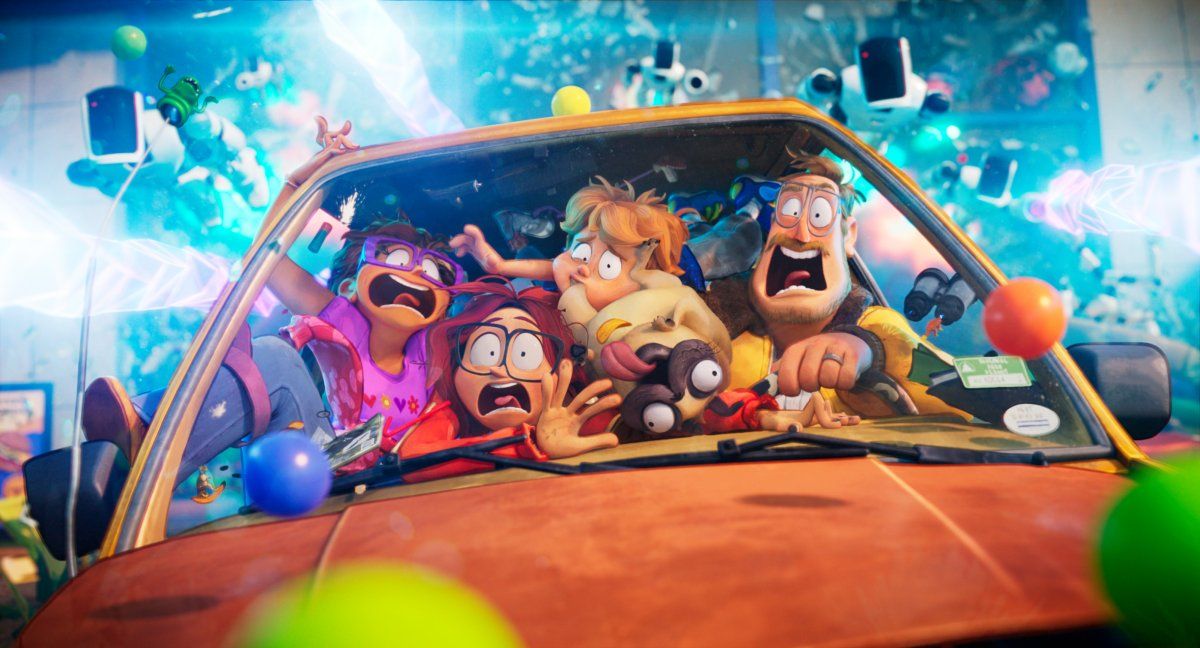 «La familia Mitchell vs. las máquinas», una comedia animada de acción sobre una familia como cualquiera que debe afrontar el mayor desafío: salvar al mundo del apocalipsis robótico.