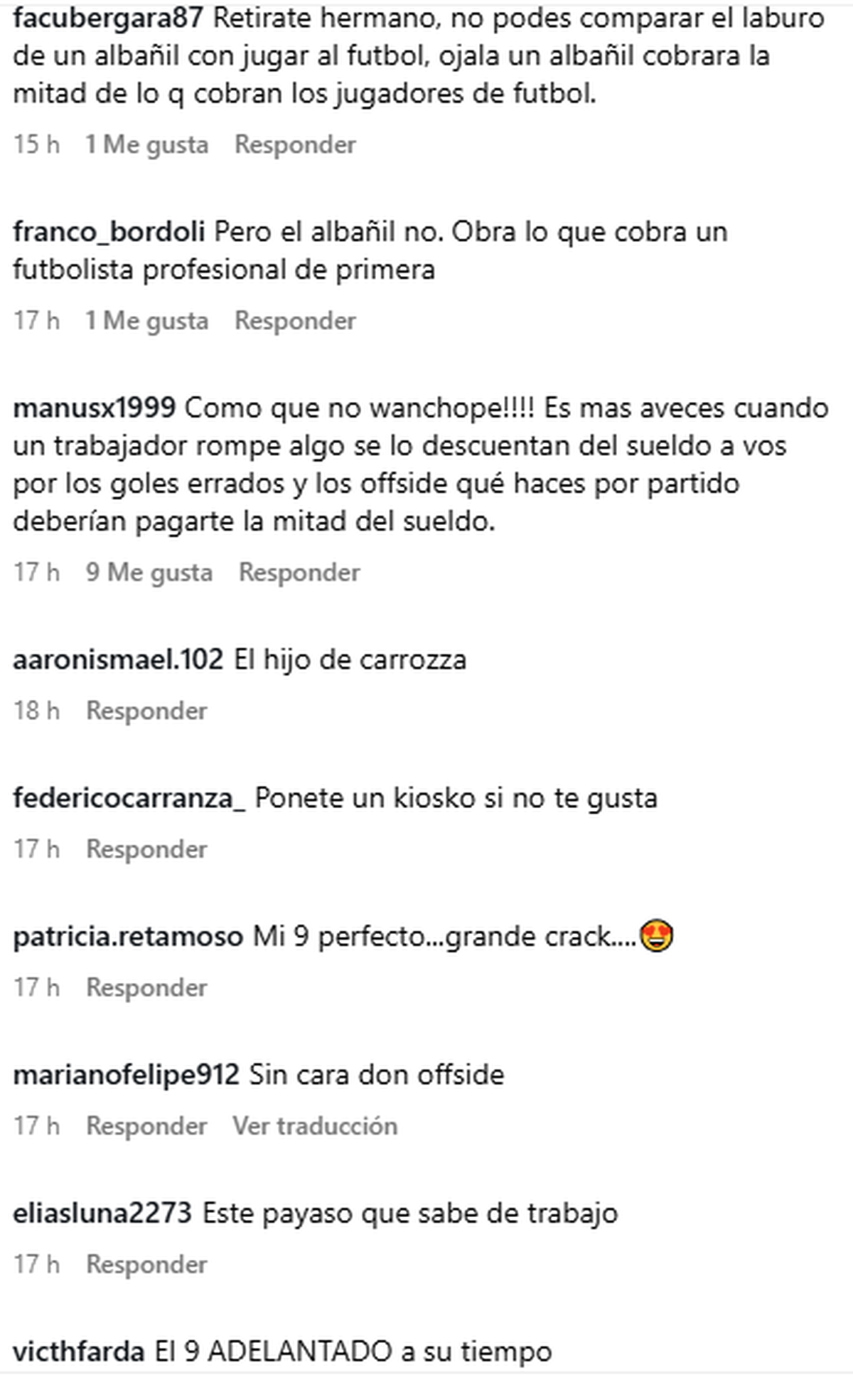 Captura de pantalla de la publicación que hizo Bolavip. Captura de pantalla de la publicación que hizo Bolavip.