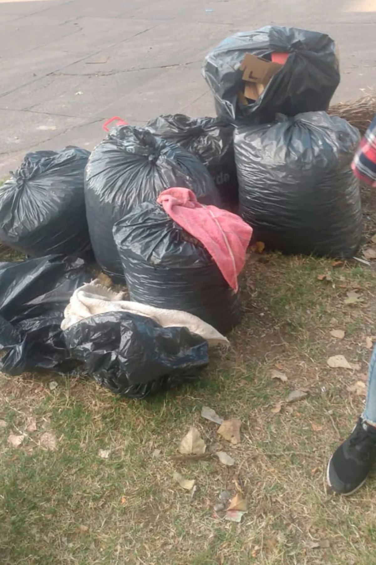 Abandonaron a una beba