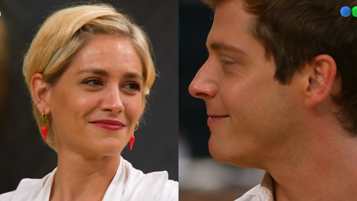 MasterChef Celebrity 2: el emotivo reencuentro de Gastón Dalmau y Rochi Igarzábal
