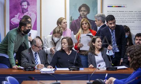 Reunión e la Comisión de la Cámara de Diputados que trata la ley de alquileres. Reunión e la Comisión de la Cámara de Diputados que trata la ley de alquileres.