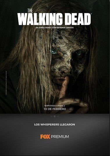 Fox Premium difunde nuevo arte de The walking dead en América Latina