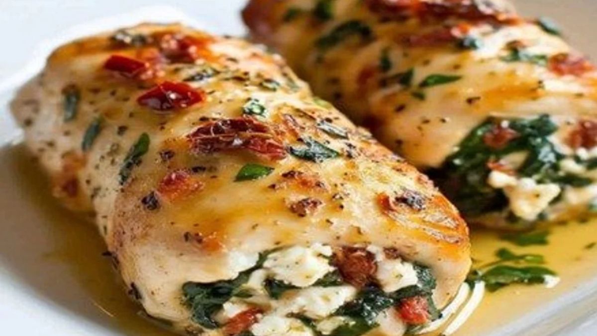 Pechugas rellenas.