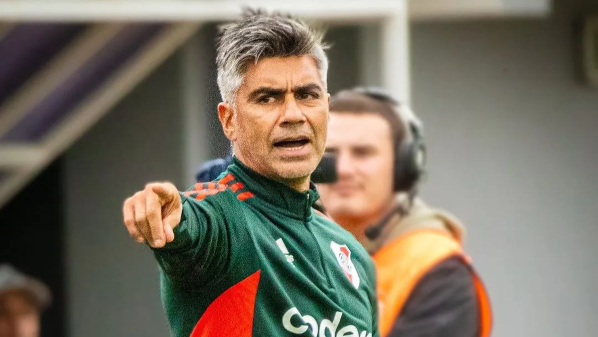 Marcelo Escudero dirigirá a River en el partido ante Unión. Marcelo Escudero dirigirá a River en el partido ante Unión.