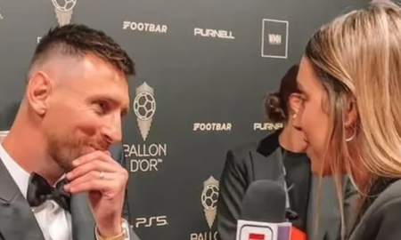 Sofi Martínez se refirió al cruce de miradas con Lionel Messi. Sofi Martínez se refirió al cruce de miradas con Lionel Messi.