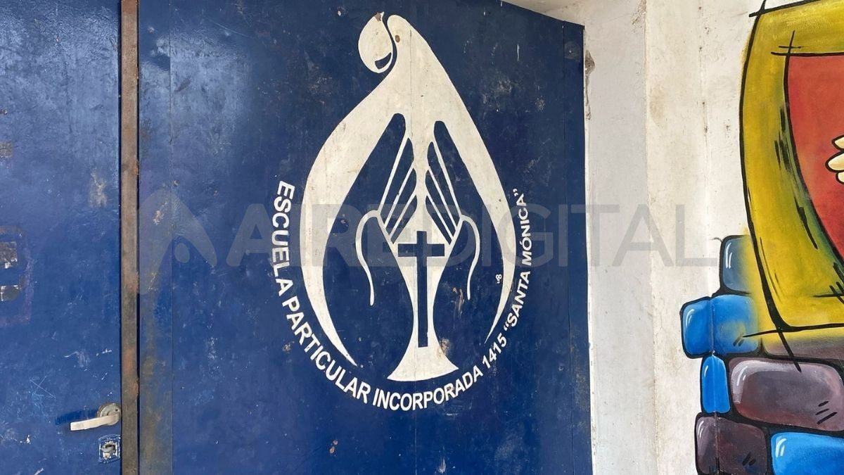 Escuela Santa Mónica: suspendieron las clases tras los disturbios en el barrio San Agustín. Escuela Santa Mónica: suspendieron las clases tras los disturbios en el barrio San Agustín.