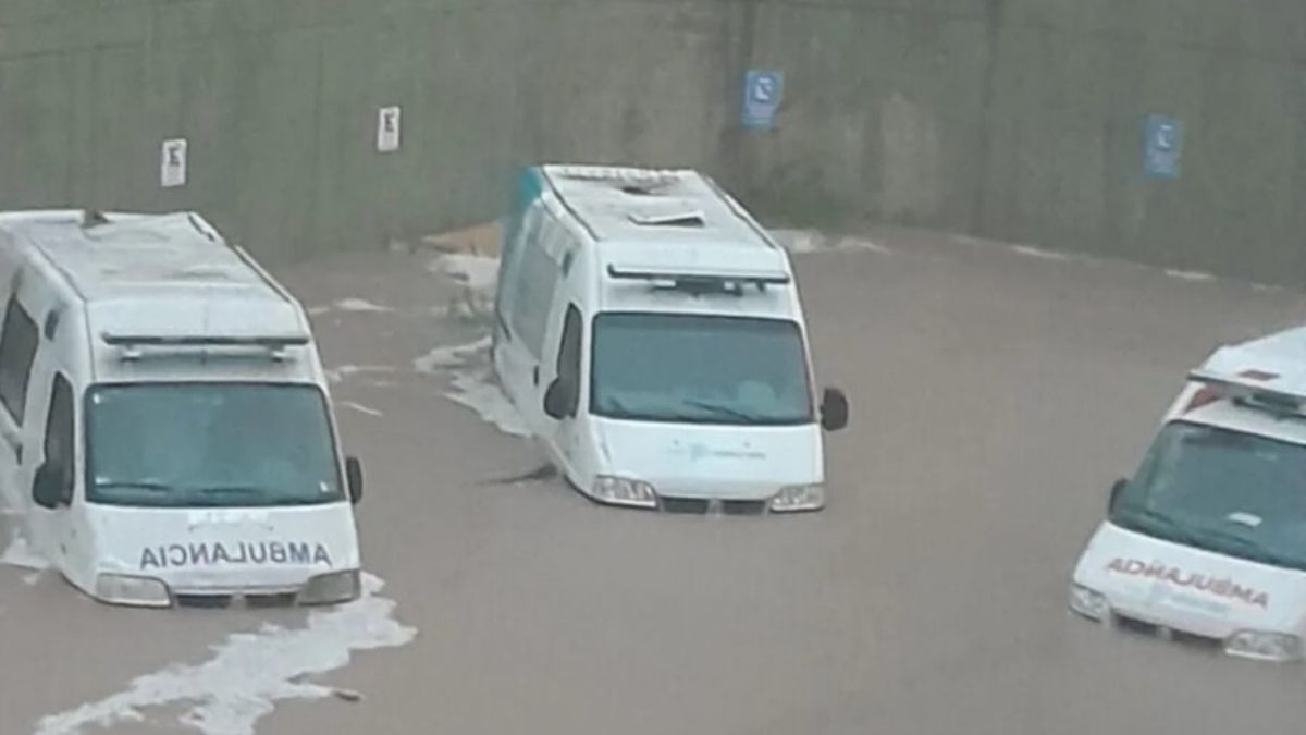 El Hospital Penna de Bahía Blanca se vio profundamente afectado por la inundación. El Hospital Penna de Bahía Blanca se vio profundamente afectado por la inundación.