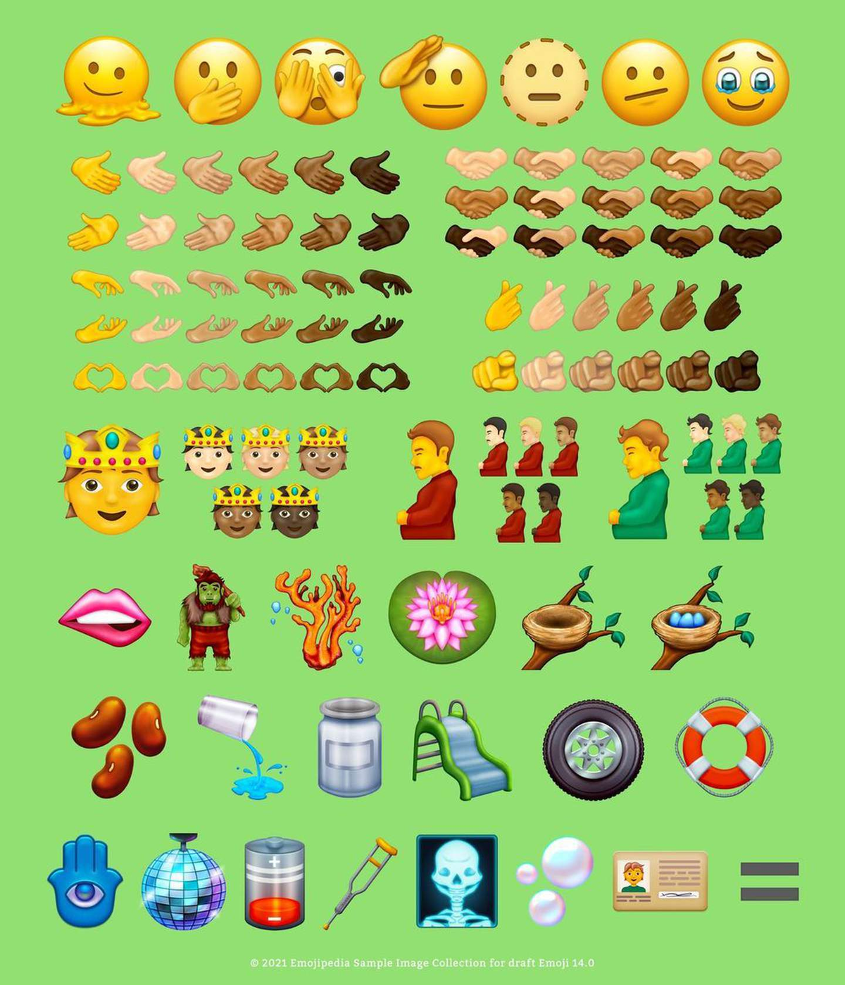 Los 37 nuevos emoji que confirm&oacute; el consorcio Unicode&nbsp;