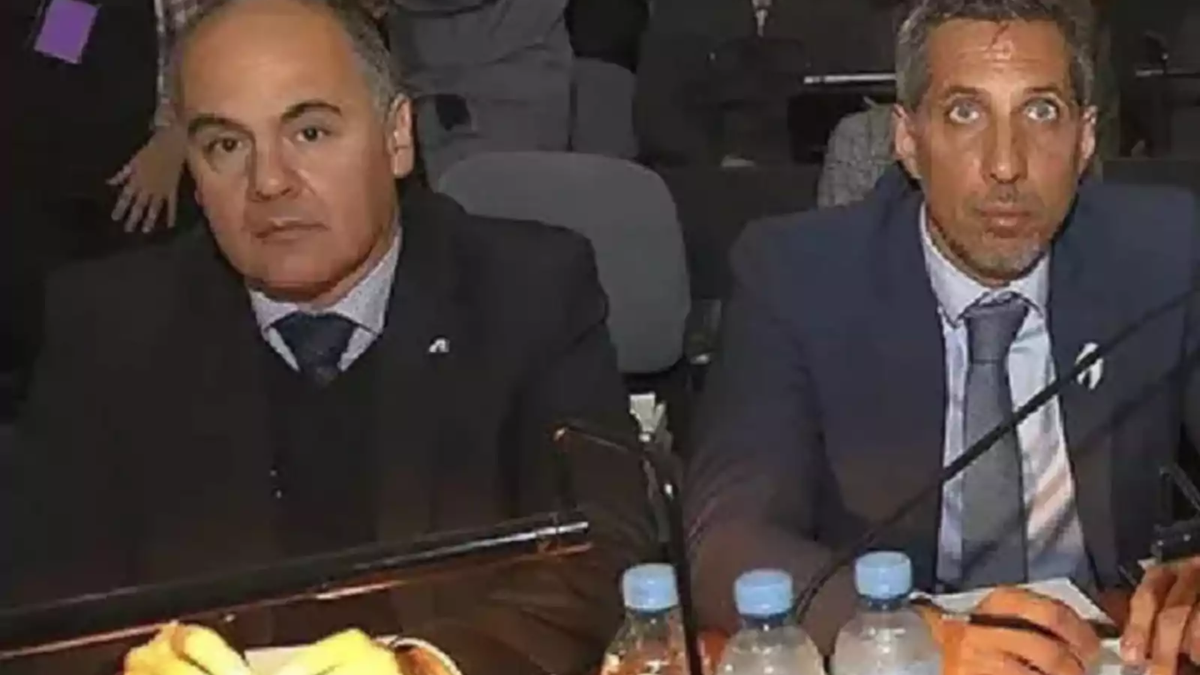 Los fiscales Diego Luciani y Sergio Mola. Los fiscales Diego Luciani y Sergio Mola.