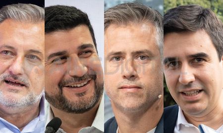 Los cuatro aspirantes a la gobernación son Marcelo Lewandowski, Leandro Busatto, Marcos Cleri y Eduardo Toniolli. Los cuatro aspirantes a la gobernación son Marcelo Lewandowski, Leandro Busatto, Marcos Cleri y Eduardo Toniolli.