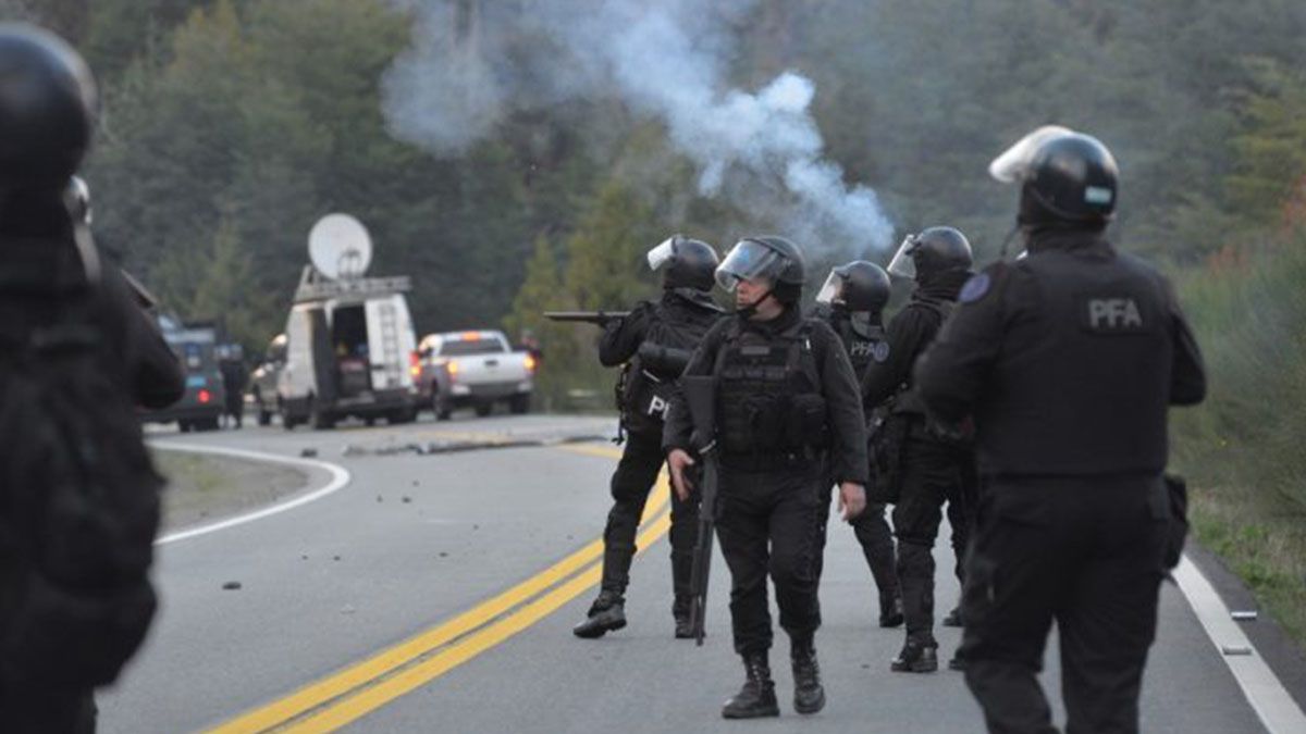Villa Mascardi fue el escenario de enfrentamientos entre integrantes de la comunidad mapuche y la policía.