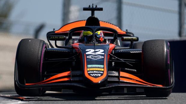 Nicolás Varrone sumó puntos en Canadá y logró el récord de vuelta en la Fórmula 2