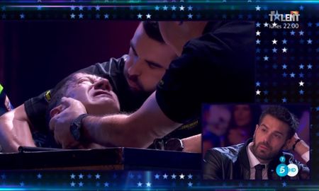 video impactante: un participante de got talent de espana casi muere ahogado video impactante: un participante de got talent de espana casi muere ahogado