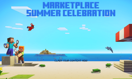 Minecraft ya cuenta con su alucinante evento, Celebración del Verano . Minecraft ya cuenta con su alucinante evento, Celebración del Verano .