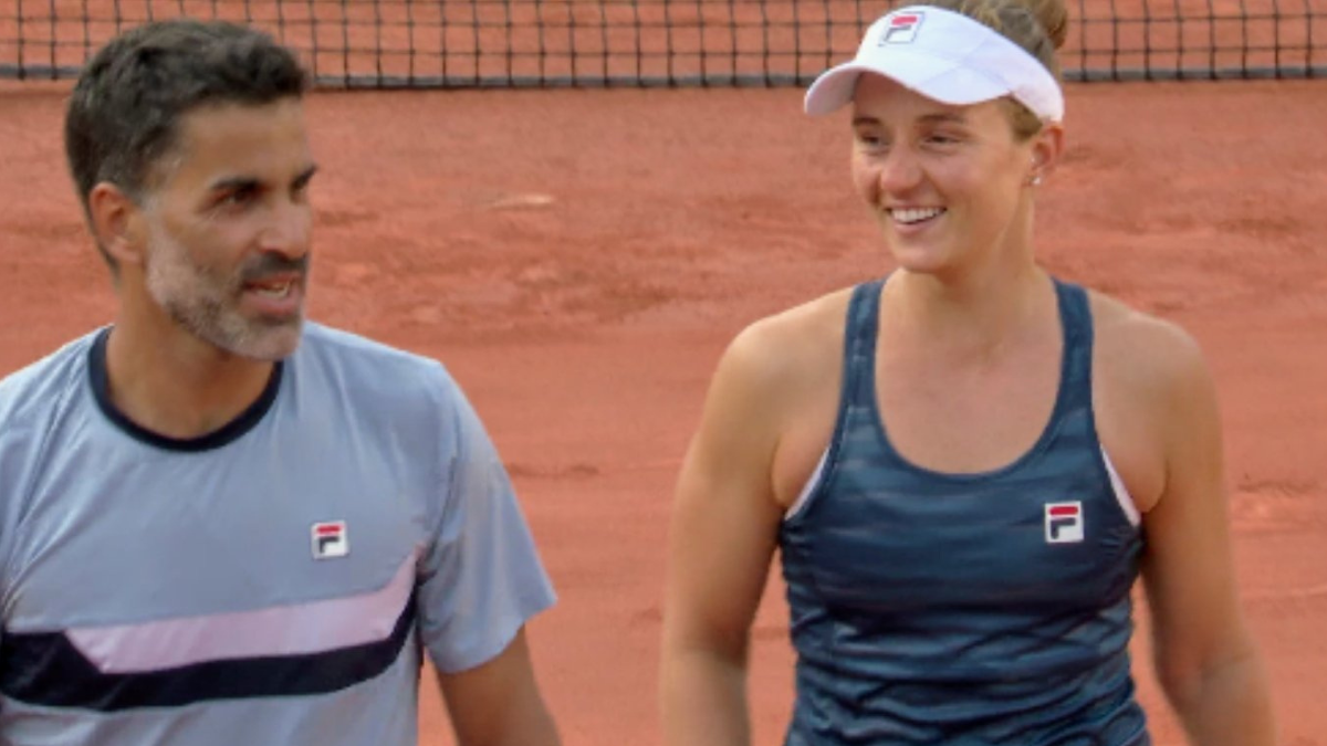 Nadia Podoroska junto a Máximo González. Nadia Podoroska junto a Máximo González.
