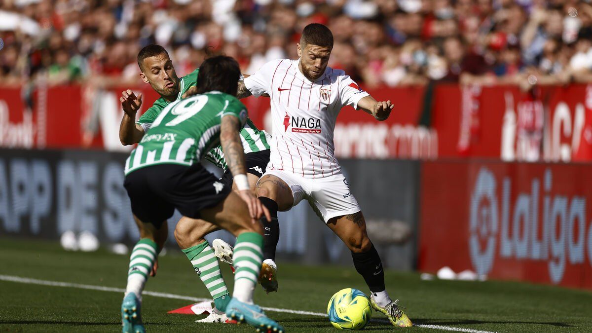 Sevilla se quedó con el clásico andaluz ante Real Betis pero sufre la lesión del Alejandro Darío Gómez