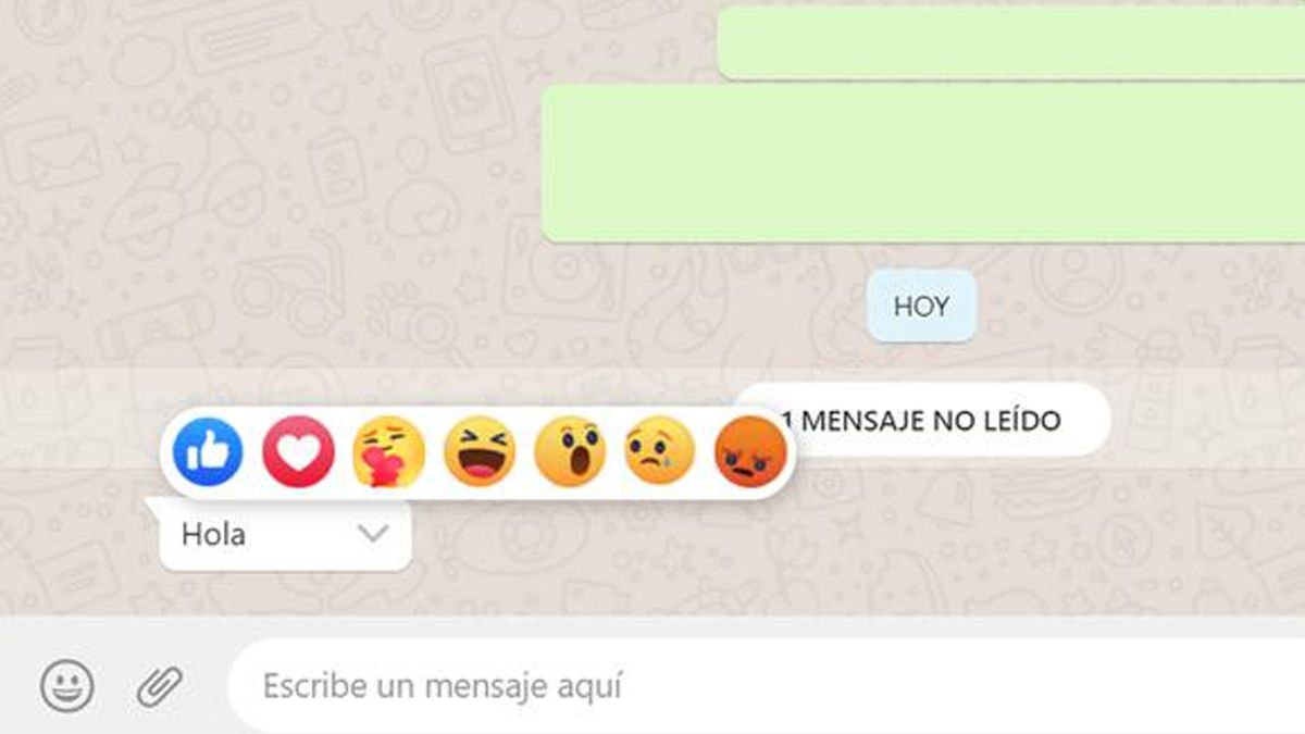 Llegaron Las Reacciones De Facebook A Whatsapp Cómo Activarlas En Tus Chats 1386