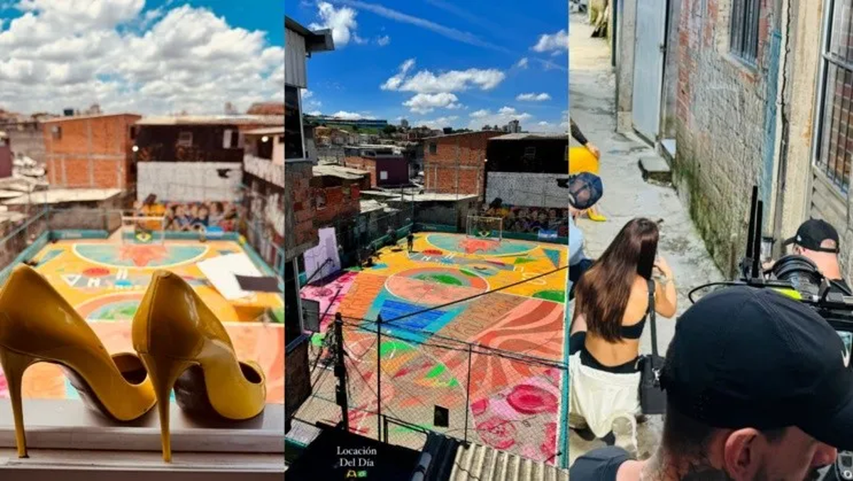 Wanda Nara compartió varias locaciones diferentes de su próximo videoclip. Wanda Nara compartió varias locaciones diferentes de su próximo videoclip.