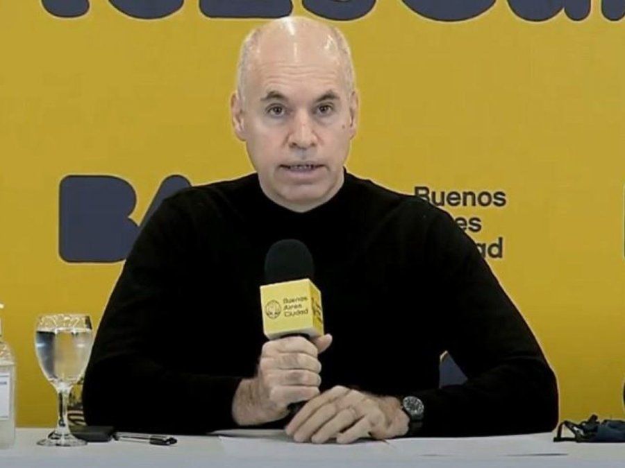 Horacio Rodríguez Larreta dio positivo en covid