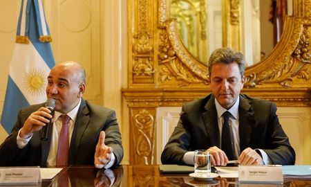 Este miércoles fue la primera reunión de Gabinete con Massa. Este miércoles fue la primera reunión de Gabinete con Massa.
