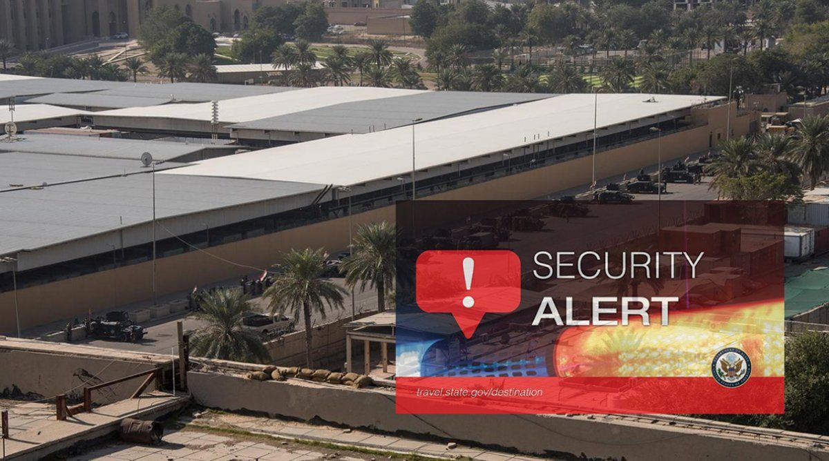 Tras el ataque en Bagdad, EE. UU. le ordenó a sus ciudadanos abandonar Irak