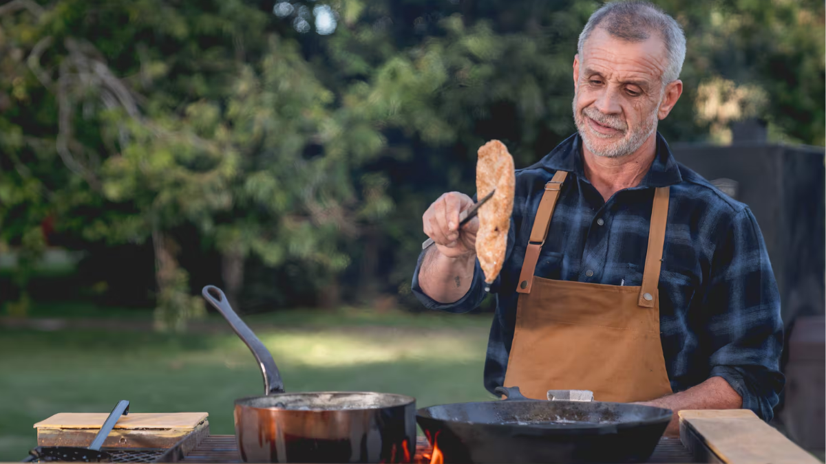 Christian Petersen compartió la receta para las milanesas al horno.