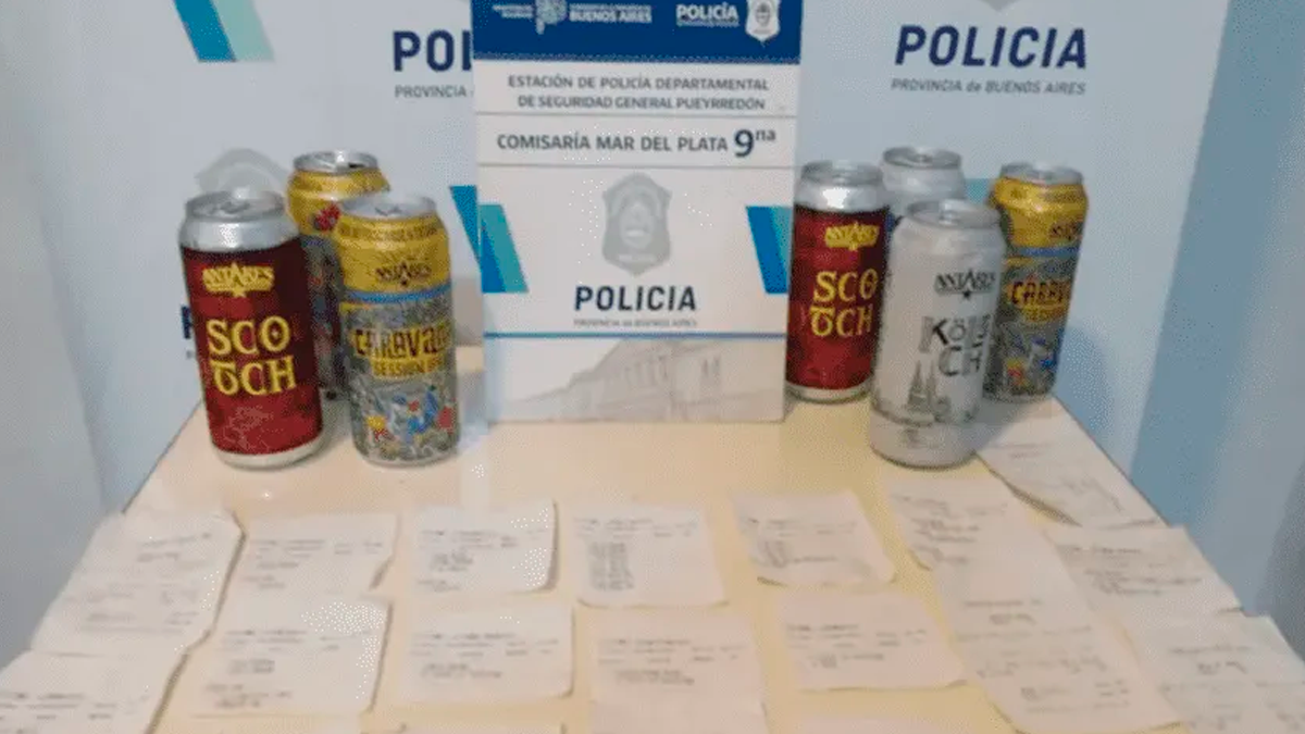 Un llamado al 911 que denunció el ingreso de una persona a una hamburguesería de la costa terminó con la aprehensión de un hombre que había robado siete latas de cerveza artesanal. Se estaba tomando la primera de ellas.