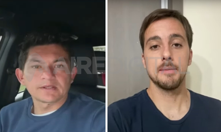 Los jugadores le enviaron un emotivo saludo al suboficial Gabriel Sanabria. Los jugadores le enviaron un emotivo saludo al suboficial Gabriel Sanabria.