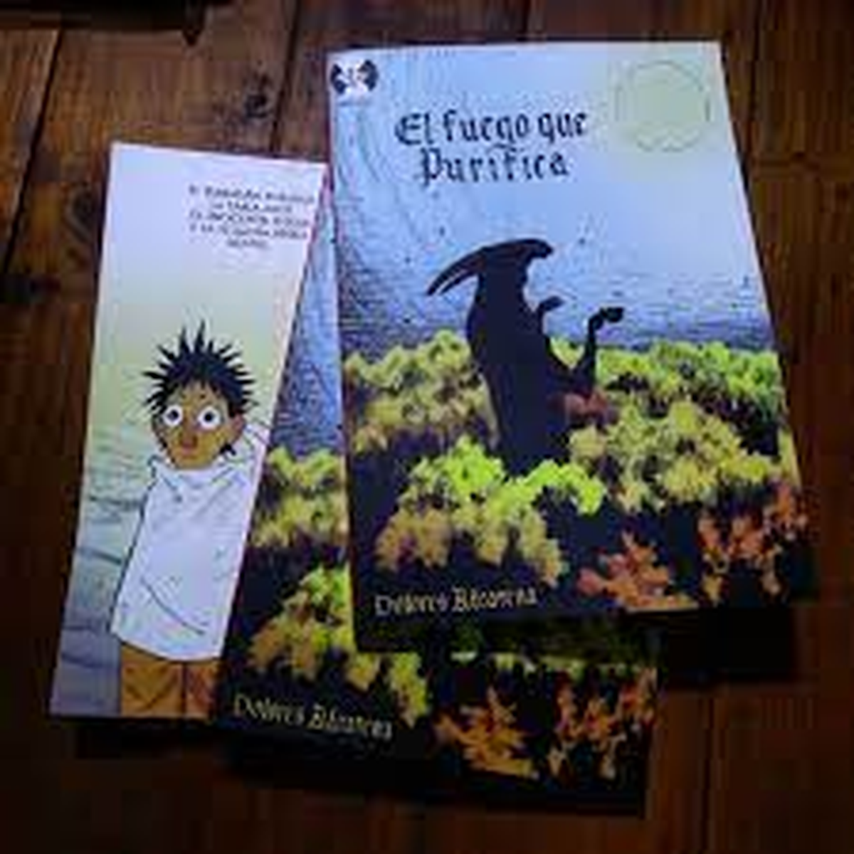 Portada del nuevo comic de Dolores Alcatena, El fuego que purifica