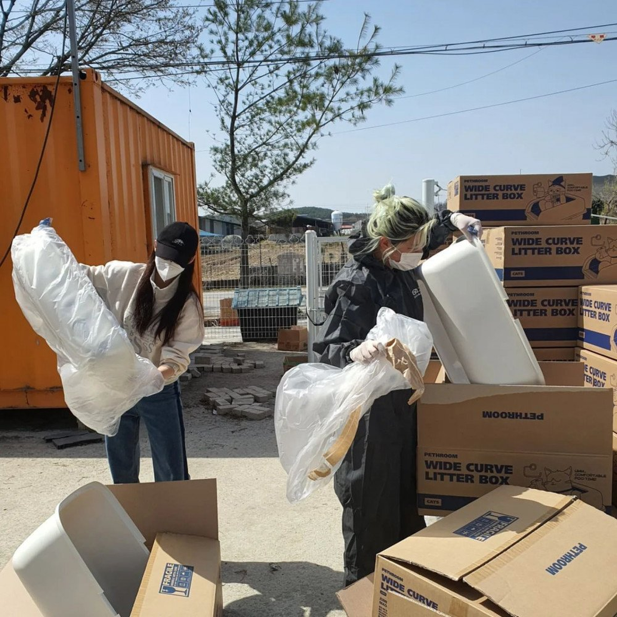 Jeongyeon de TWICE y Gong Seung Yeon hicieron una donación al Ansung Animal Care.