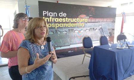 El encuentro estuvo encabezado por la ministra de Infraestructura, Silvina Frana y por los subsecretarios de Ejecución de Obra Pública, Edgardo Depetri y de Planificación y Coordinación Territorial de la Obra Pública, Cecilia Larivera.