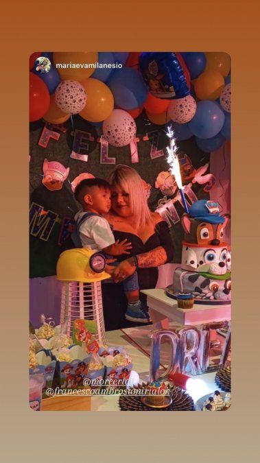 El lujo cumpleaños de Francesco Ambrosioni