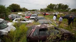 Provincia comienza el proceso para el retiro de vehículos abandonados en comisarías de la ciudad de Santa Fe