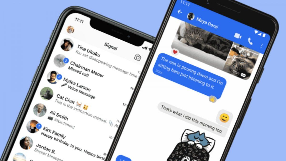 Signal ganó gran popularidad en el último tiempo debido al cambio de condiciones de WhatsApp