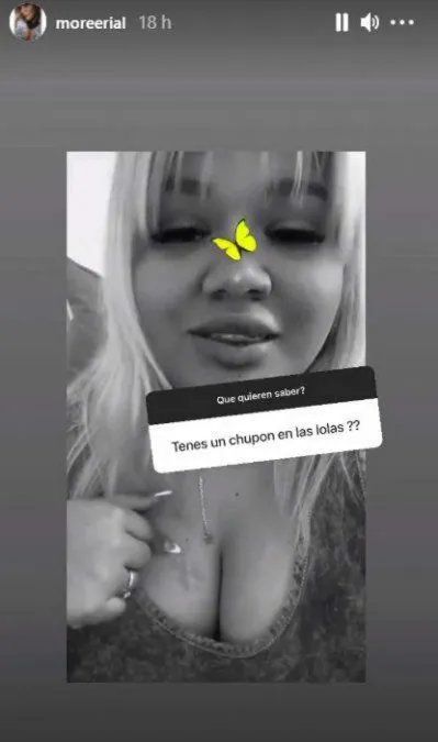 More Rial despejó las dudas, en Instagram.