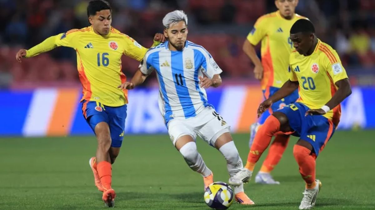 Argentina venció 1 a 0 a Colombia.