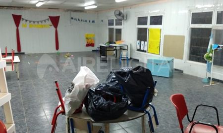 No quedó nada. Se llevaron todos los elementos de cocina y los insumos que se utilizaban para dar clases. No quedó nada. Se llevaron todos los elementos de cocina y los insumos que se utilizaban para dar clases.