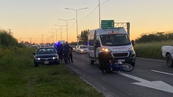 El accidente ocurrió durante la mañana de este miércoles en Circunvalación Oeste.