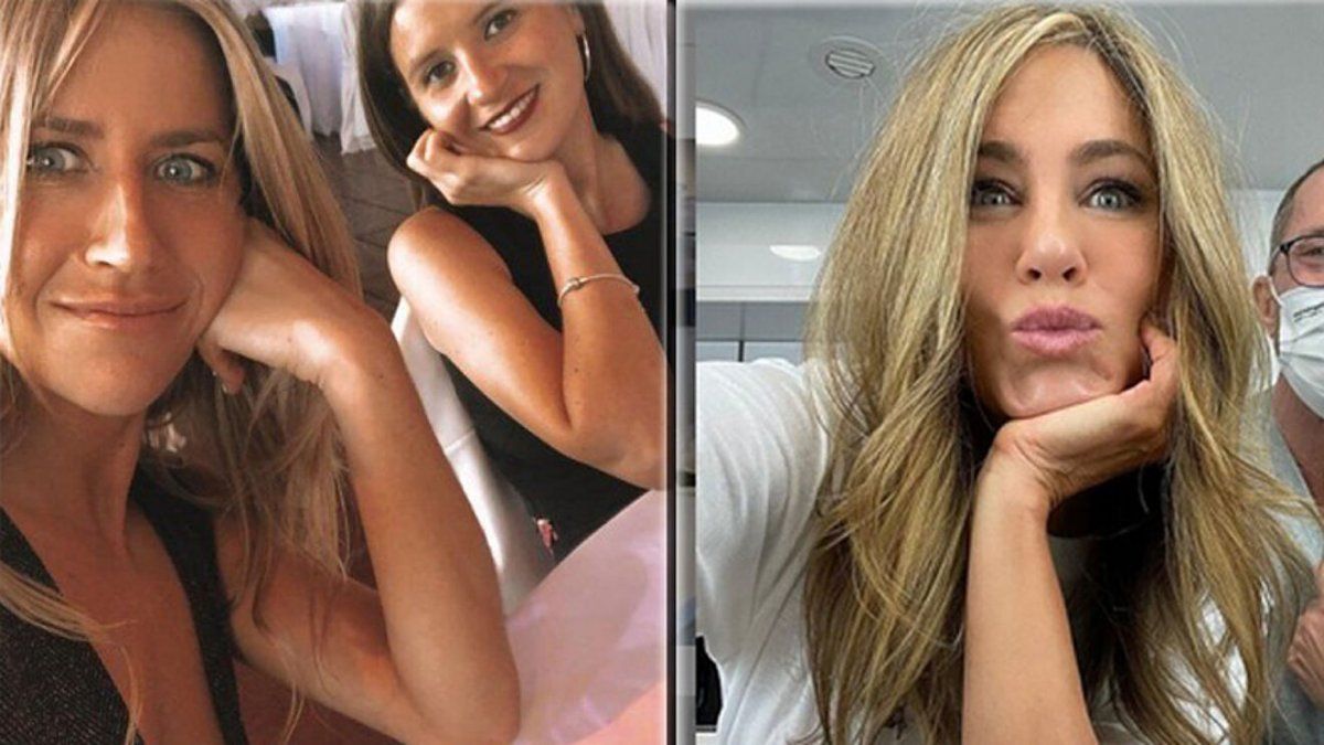 Habló la chica que se hizo viral por ser idéntica a Jennifer Aniston: Si aparece un Brad Pitt estaría bárbaro