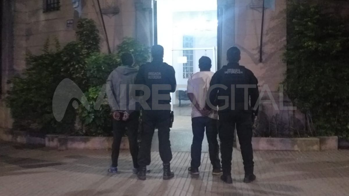 &nbsp;Los imputados tienen 26 y 33 años y sus iniciales son MEC y CST