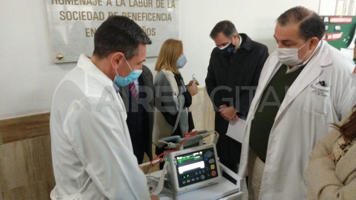 Los fondos para la compra del nuevo cardiodesfibrilador provienen de donaciones que realizaron personas condenadas por violaciones a las normas de sanidad impuestas, y por delitos complejos.